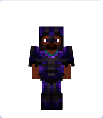 Black and purple armor trim combos